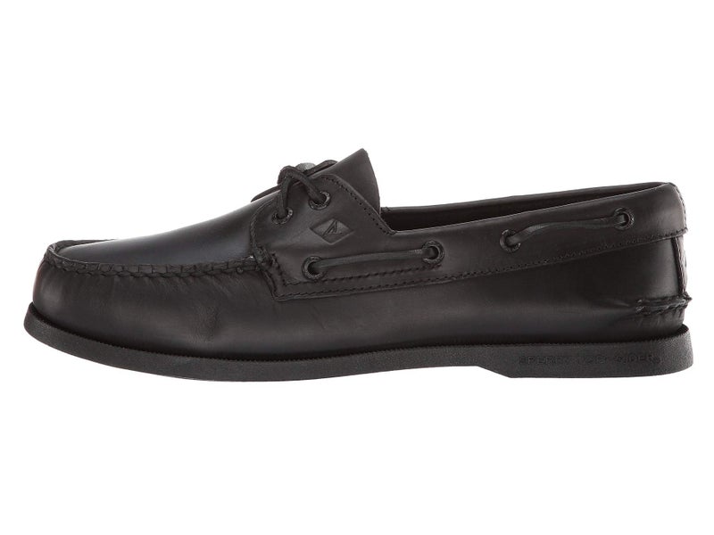 Sperry Men's Authentic Original 2-Eye Boat Shoe, Black, 11 M US - Image 4